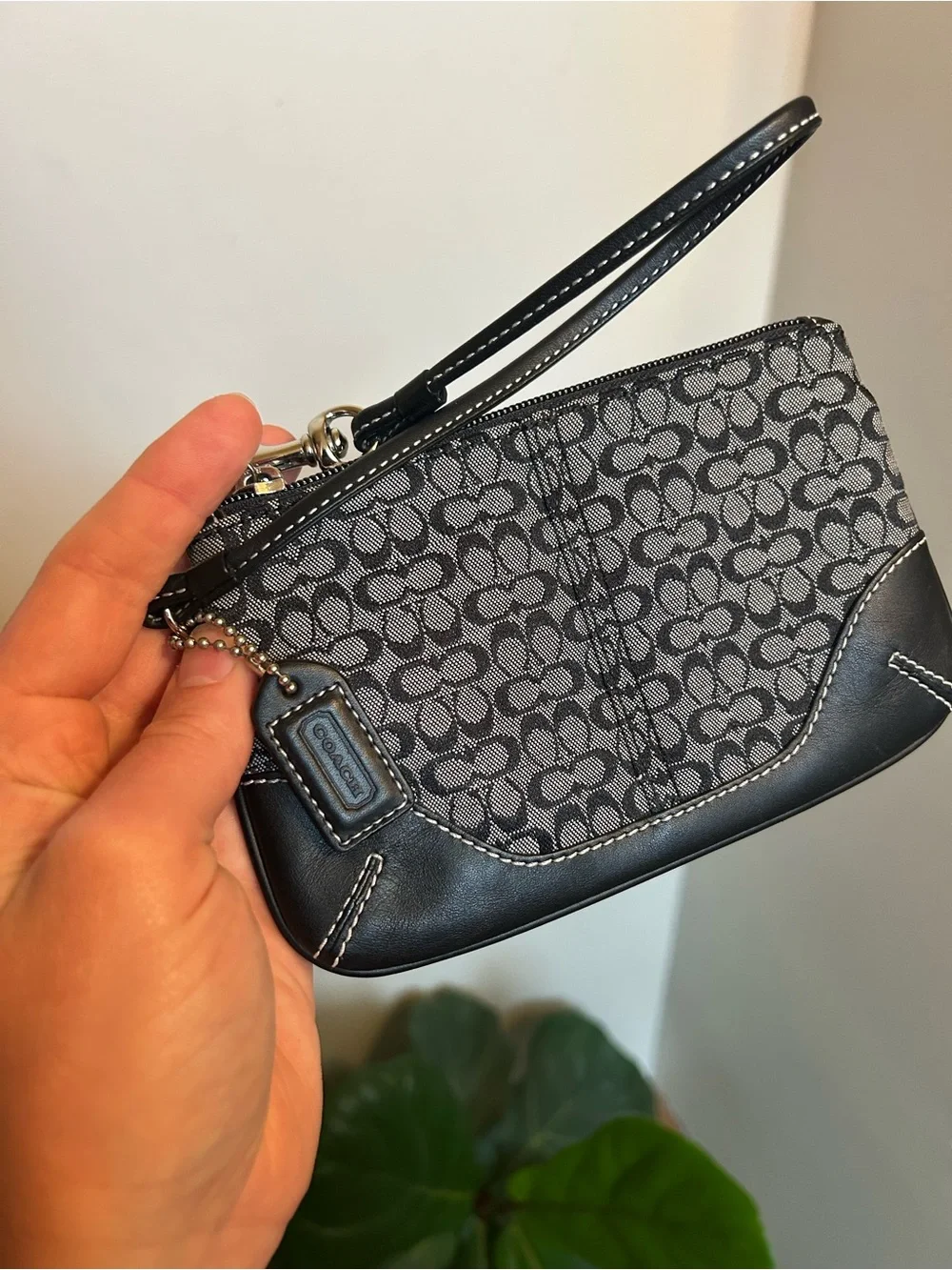 Coach small wristlet